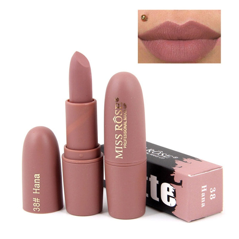 Matte Peach Nude Lipstick
